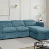 Capri Sofabed Blue Universal Corner
