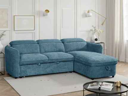 Capri Sofabed Blue Universal Corner