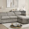 Capri Sofabed Grey Universal Corner