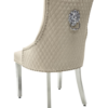 Majestic Mink Velvet Dining Chair Set of 2
