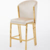 Fabio Cream Gold Breakfast Stools