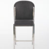 Fabio Grey Silver Breakfast Stools
