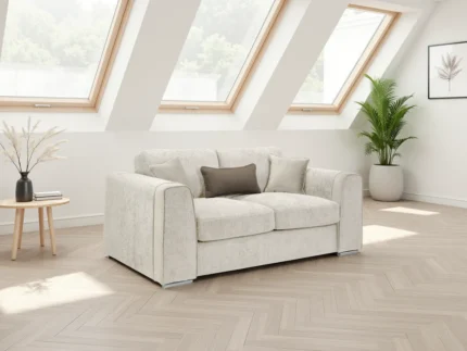 Naples Sofa Beige 2 Seater