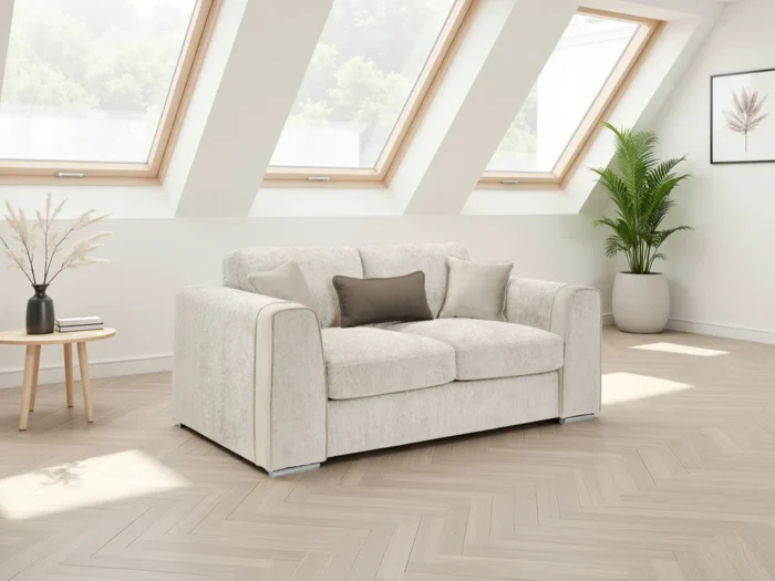 Naples Sofa Beige 2 Seater