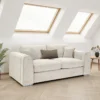 Naples Sofa Beige 3 Seater