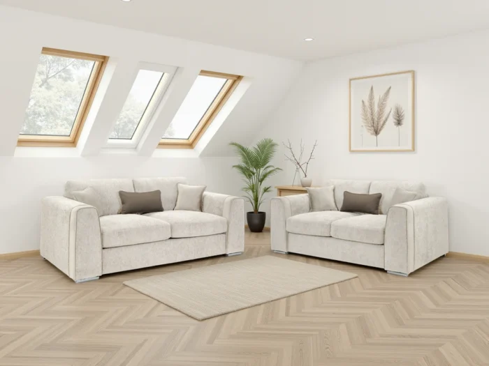 Naples Sofa Beige 3+2 Set