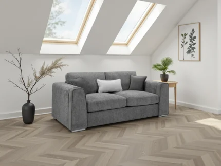 1028273_3122231 Naples Sofa Grey 3 Seater