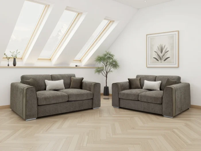 Naples Sofa Mocha 3+2 Set