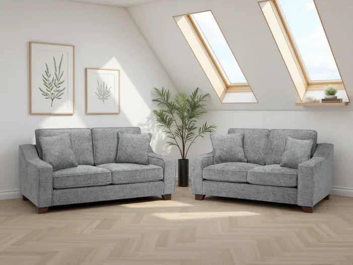 Nebraska Sofa Slate 3+2 Set
