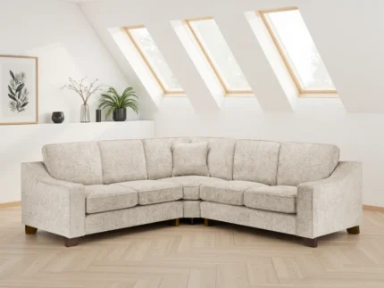 Nebraska Sofa Stone Large Corner