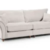 Windsor Fullback Sofa Stone 4 Seater