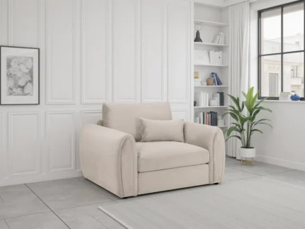 Mirabel Sofa Mocha Armchair
