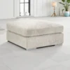 Naples Sofa Beige Footstool