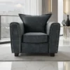 Serena Sofa Black Armchair