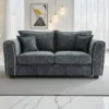 Serena Sofa Black 2 Seater