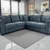 Serena Sofa Black Large Corner