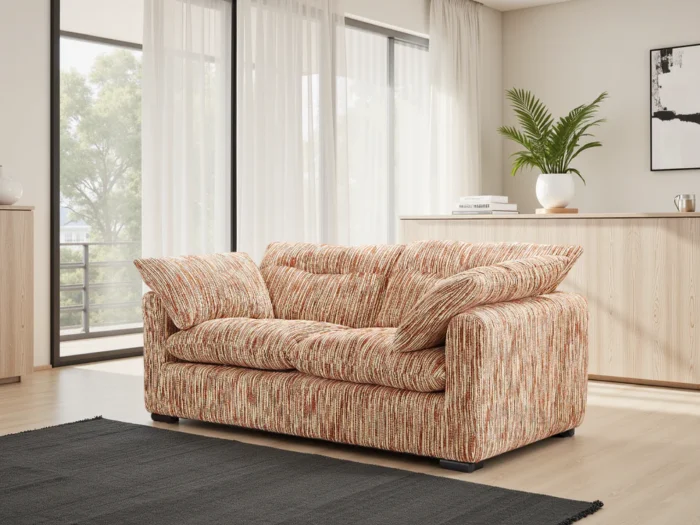 Quetta Sofa RustBeige 2 Seater