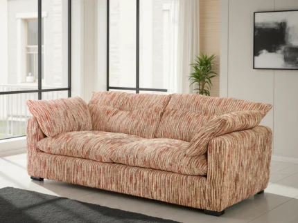 Quetta Sofa RustBeige 3 Seater
