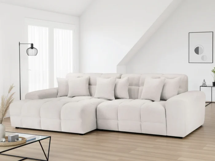 Jacob Sofa Beige Left Hand Facing Corner