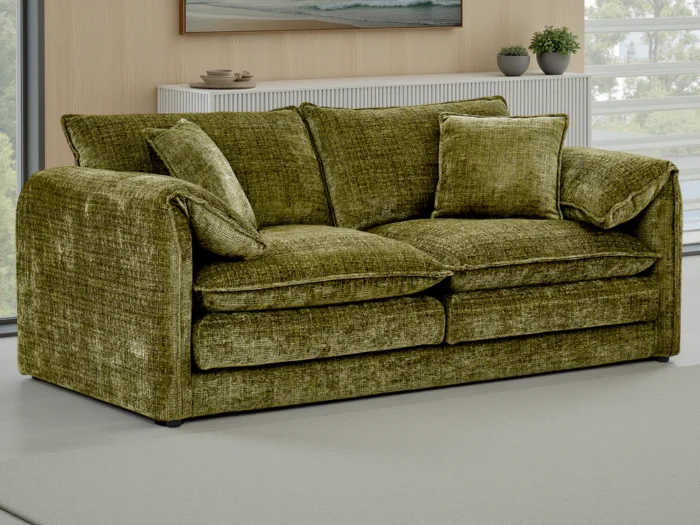 Solaya Sofa Green 3 Seater