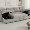 Moscow Sofabed Beige U Shape Corner