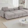 Moscow Sofabed Beige U Shape Corner