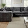 Solaya Sofa Black Large Corner