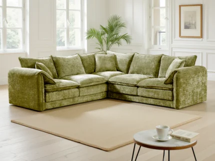 Solaya Sofa Green Large Corner
