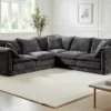 Solaya Sofa Black Large Corner
