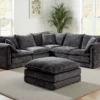 Solaya Sofa Black Large Corner