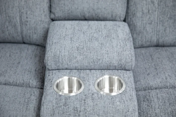 Owen Electric Recliner Sofa Grey Large Corner