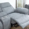 Owen Electric Recliner Sofa Grey Large Corner