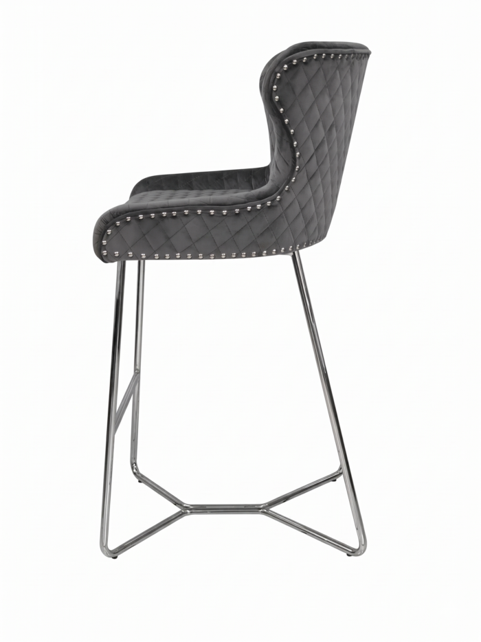 3 Osaka Grey Bar Stool