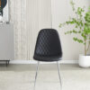 Mexico Black PU Dining Chair Set of 4