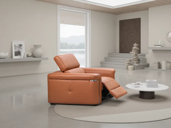 3_2_1TanLifestyle_1 Somerville Electric Recliner Sofa Tan Armchair