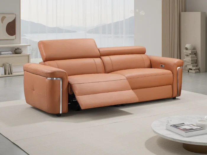 3_2_Tan_White_Background_1 Somerville Electric Recliner Sofa Tan 3 Seater