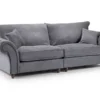 Windsor Fullback Sofa Grey 4 Seater