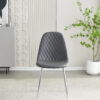 Mexico Grey PU Dining Chair Set of 4