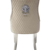 Majestic Mink Velvet Dining Chair Set of 2