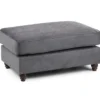 Windsor Fullback Sofa Grey Footstool