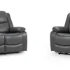 Harald Electric Recliner Sofa Grey 3+2 Seater
