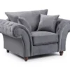 Windsor Fullback Sofa Grey Armchair