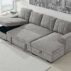 Como Sofabed Grey U Shape Corner 0 in stock