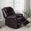 Conrad Manual Recliner Sofa Brown Armchair