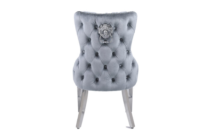 Victoria Grey Dining Chair Set of 2