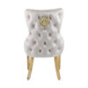 Victoria Cream Gold Dining Chair Set of 2