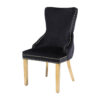 Victoria Black Gold Dining Chair Set of 2