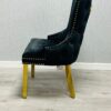 Victoria Black Ring Knocker Chair Set of 2