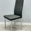 California Grey PU Dining Chair