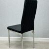 California Black PU Dining Chair